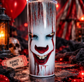 Creepy Clown 20 oz Skinny Tumbler