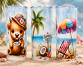 Highland Cow Summer Vibes 20 oz Tumbler