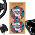 Sassy Car Coasters