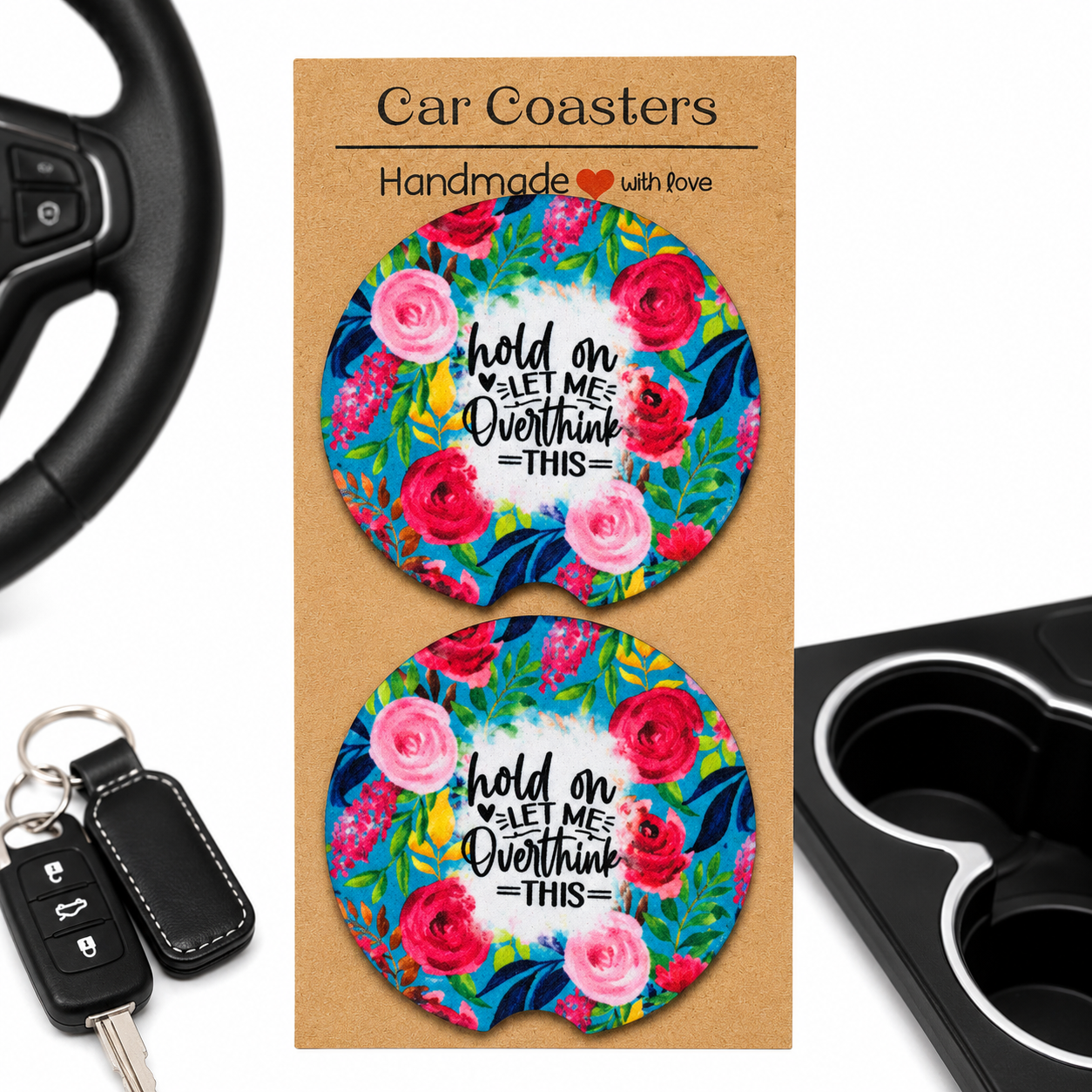 Sassy Car Coasters