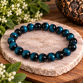 Turquoise Tiger Eye Beaded Bracelet